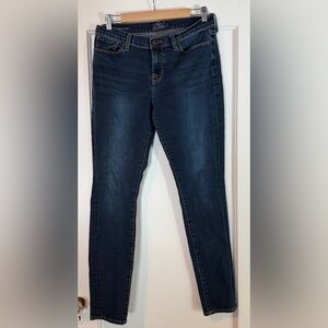 Lucky Brand Size 10 / 30R Dark Blue Women's Skinny Jeans